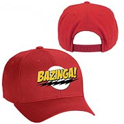 Big Bang Theory Bazinga! Red Baseball Hat